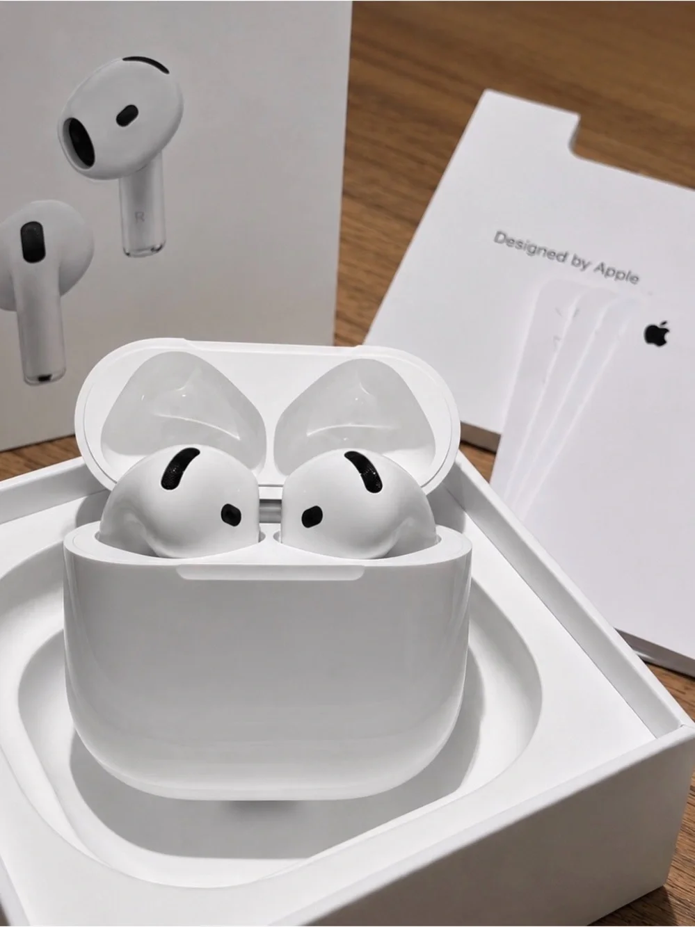 Wireless Earbuds with Charging Case - White